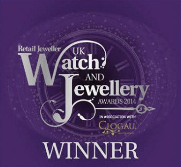 Winner of UK's Jewellery Brand of the Year 2014