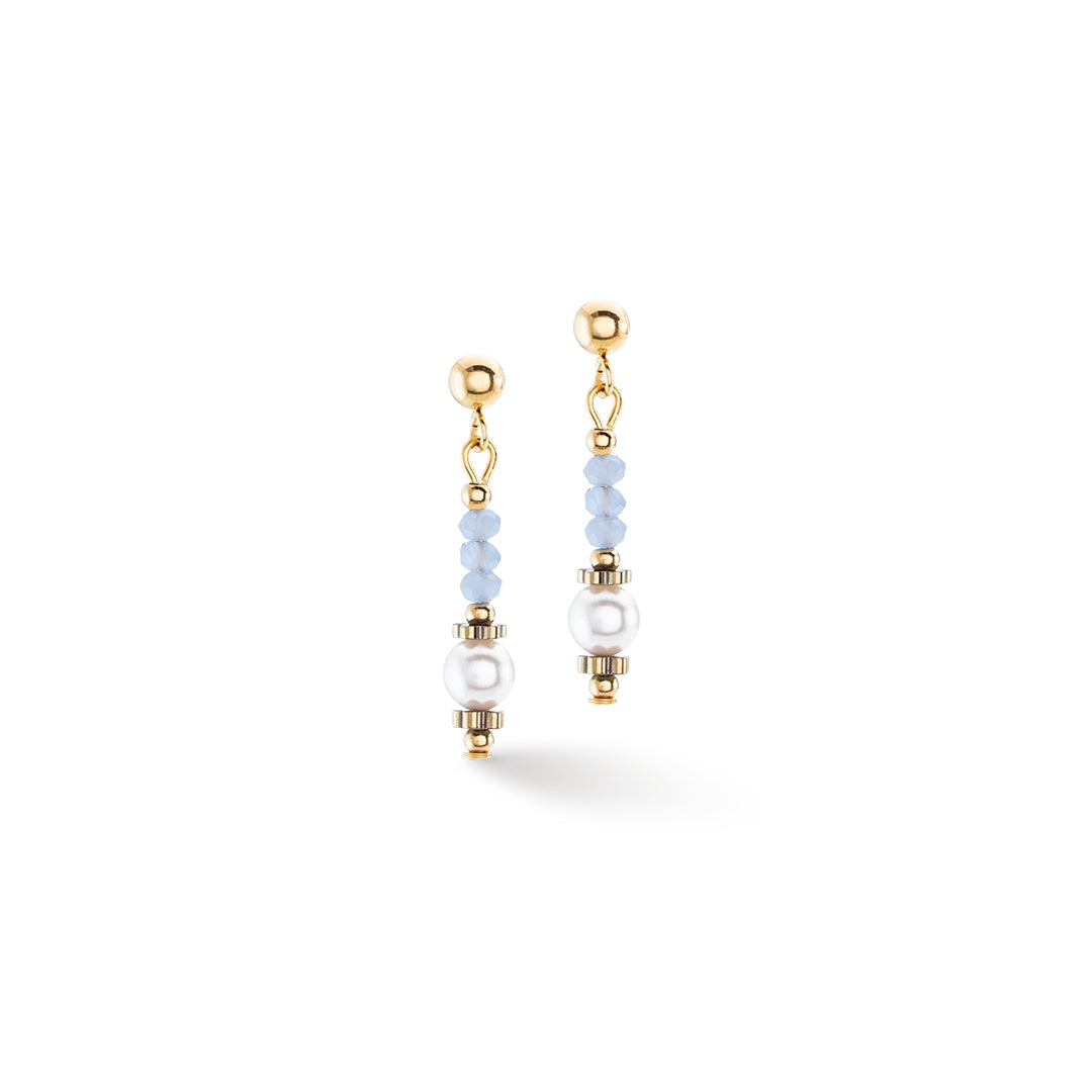 Little Twinkle Pearl Mix Light Blue Earrings 4434/21_0720