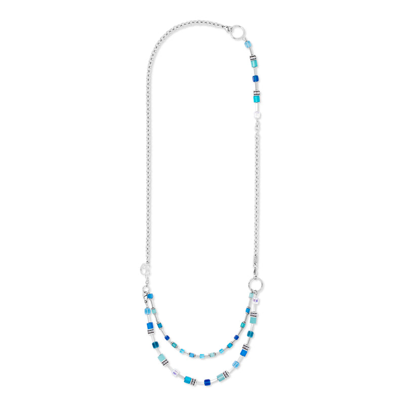 Multiwear Sparkling Blue & Green Ocean Necklace 4715/10_0600