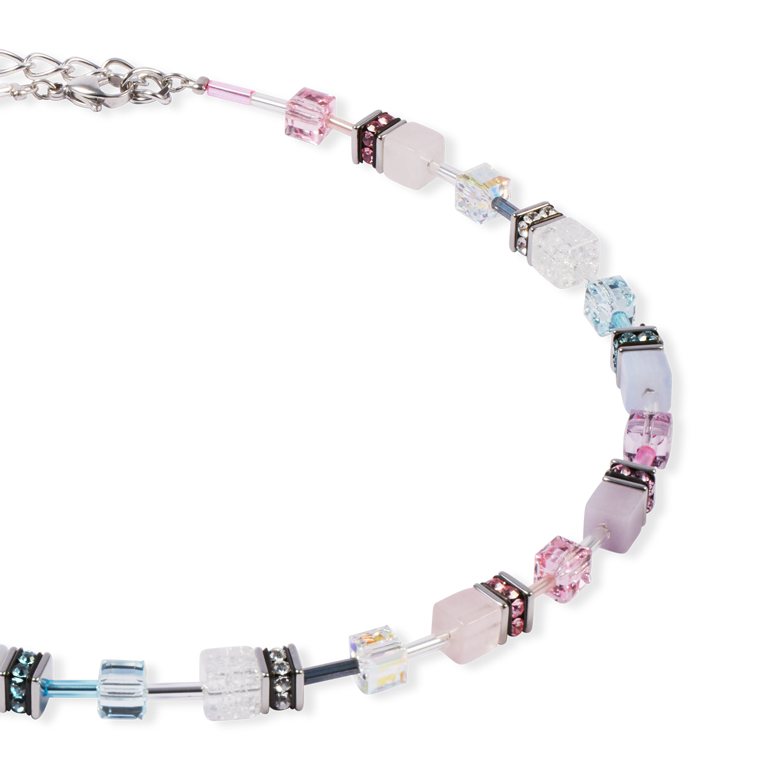 GeoCube Iconic Muted Mauve Necklace 4905/10_1927