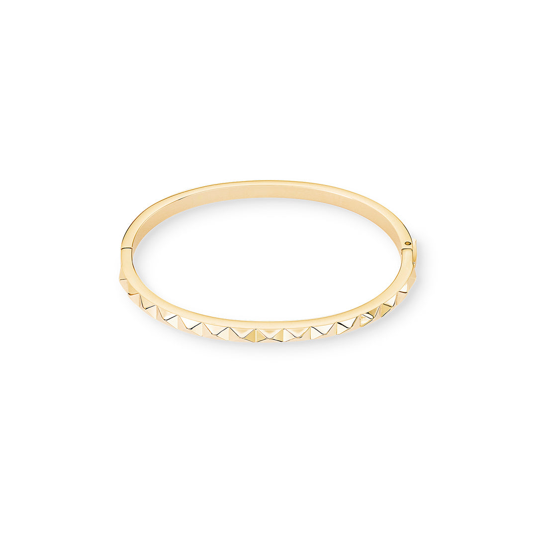 Spikes Bangle 0135_1600 Gold