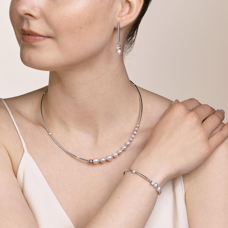 Freshwater Pearls on Stainless Steel earrings 1102/21_1417
