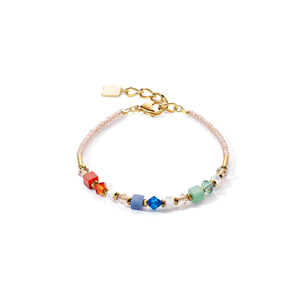 Mother of Pearl, Rainbow & Gold Bracelet 4239/30_1500
