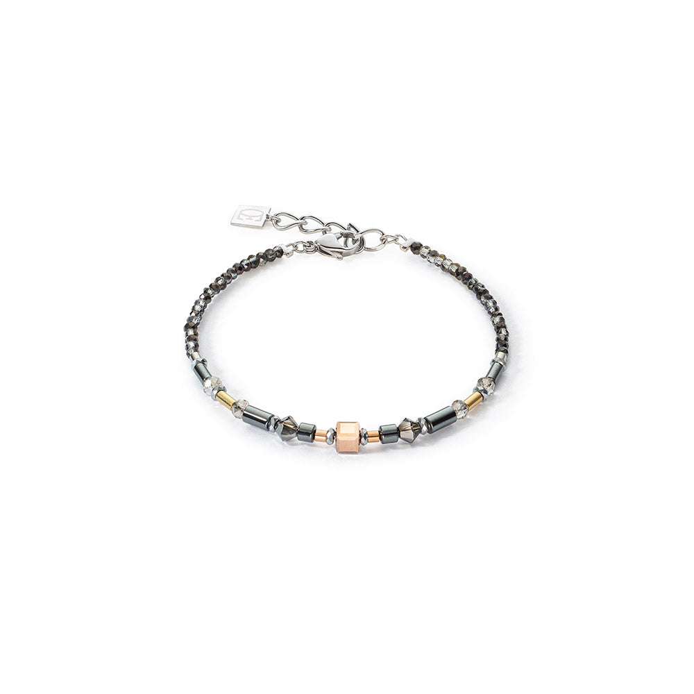 Three Tone Gold, Silver & Rose Gold Bracelet 4545/30_1633