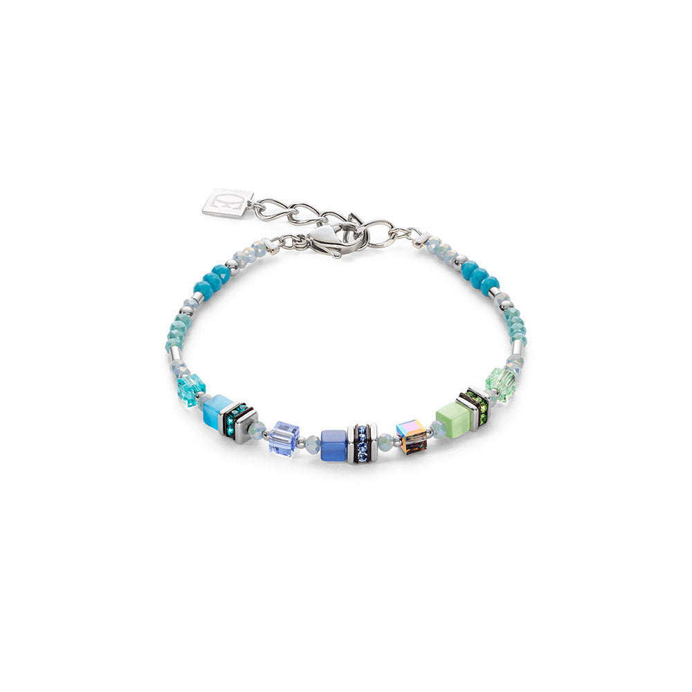 Fine GeoCube In Fresh Turquoise & Blue Bracelet 4562/30_0705